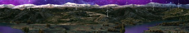 wind power station 3D 模型 .c4d .max .obj .3ds .fbx .stl .blend 