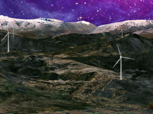 wind power station 3D 模型