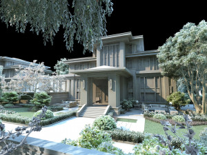 villa Model 3D