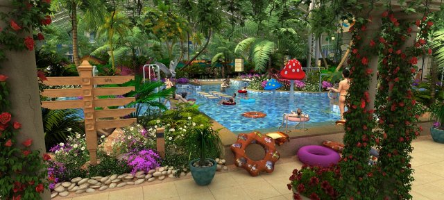 spa Modelo 3D .c4d .max .obj .3ds .fbx .stl .blend 