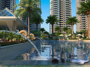 fountain 3D 모델