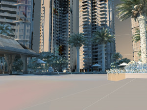 fountain 3D 모델