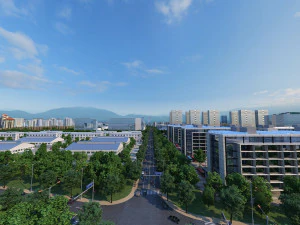 城市建设 3D 模型