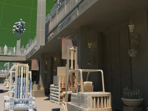 logistics and warehousing 3D Model