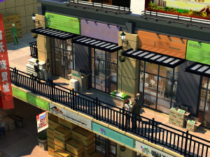 logistics and warehousing 3Dモデル
