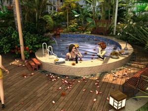 hot springs 3D-Modell