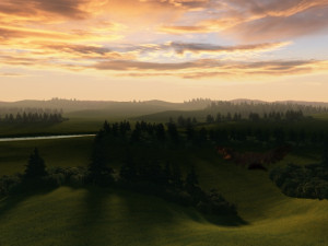 mongolian grassland Modello 3D