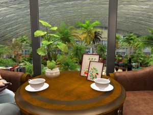 tea room 3D Модель