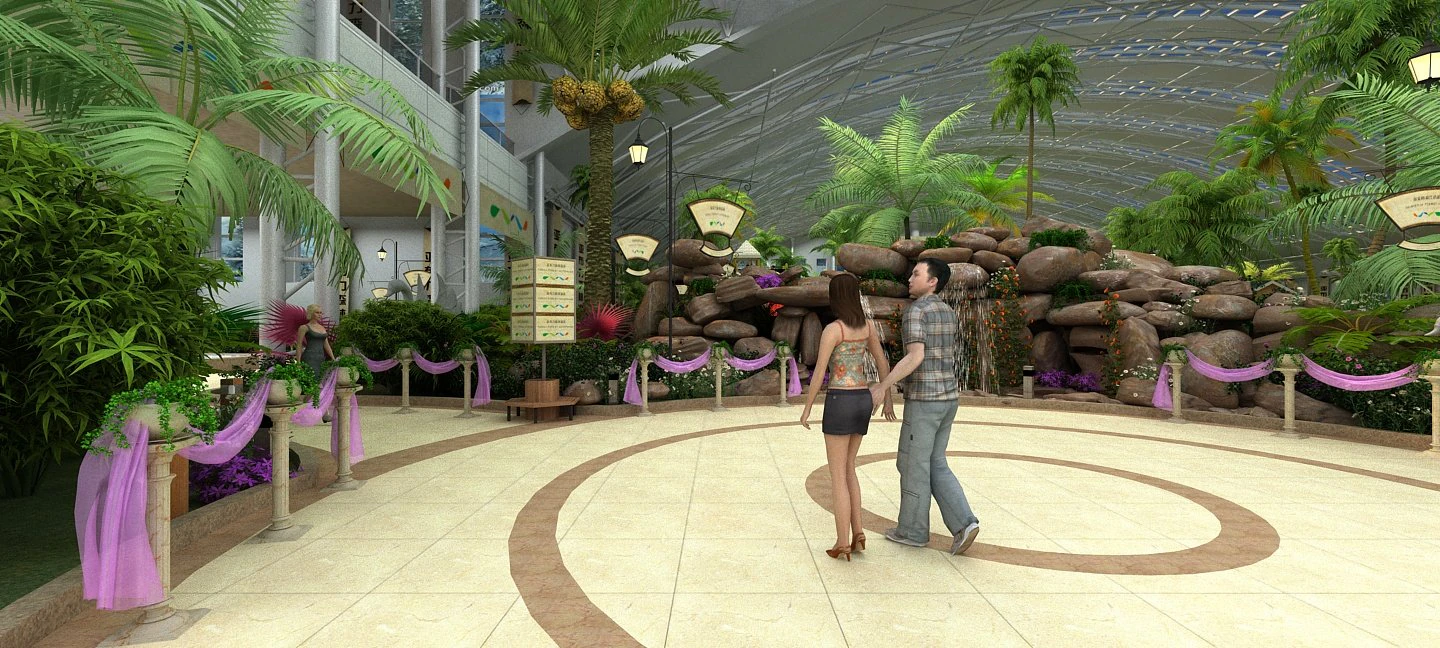 water park 3D Model .c4d .max .obj .3ds .fbx .stl .blend