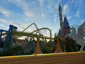 amusement park 3D Model