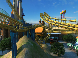 amusement park 3D Modell