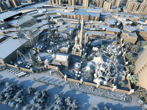 amusement park 3D Model
