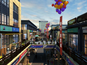 building materials store 3D 模型