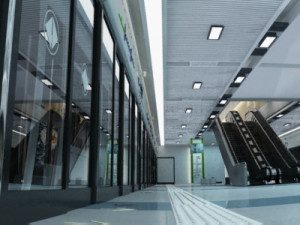 subway station Modelo 3D