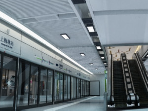 subway station Modèle 3D
