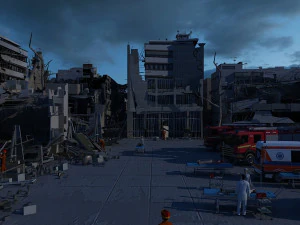 earthquake 3D Model