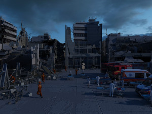 earthquake 3D Model