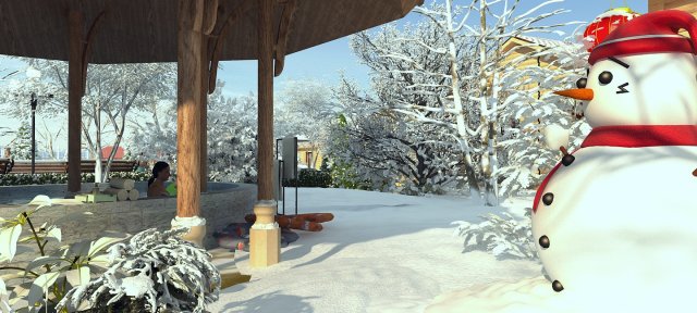 winter 3D Модель .c4d .max .obj .3ds .fbx .stl .blend 