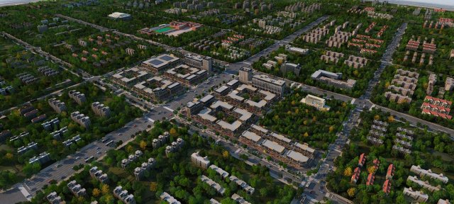 city building 3D-Modell .c4d .max .obj .3ds .fbx .stl .blend 