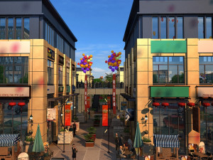 city building 3D-Modell