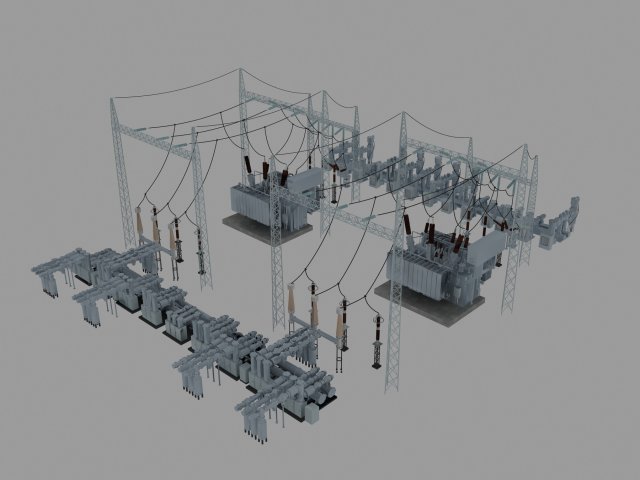 transformer Model 3D .c4d .max .obj .3ds .fbx .stl .blend