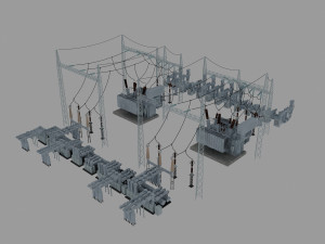 transformer Modelo 3D