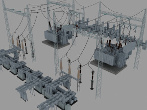 transformer Model 3D