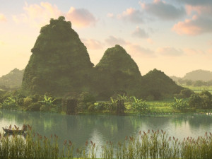 guilin scenery Modelo 3D