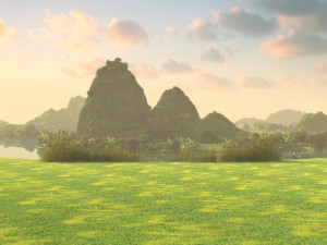 guilin scenery 3Dモデル