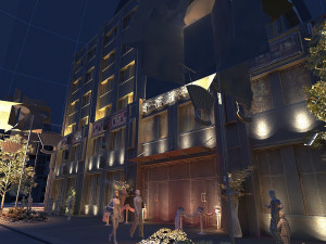 luxury club 3D 模型