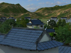 ヴィラ 3Dモデル