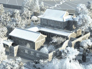 villa 3D Model