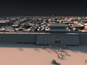 ancient city 3D Model