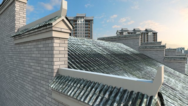ancient city 3D 模型 .c4d .max .obj .3ds .fbx .stl .blend 