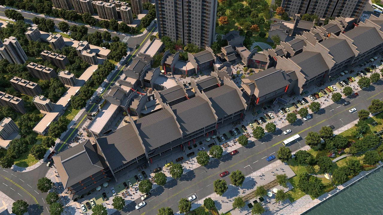 ancient city 3D Model .c4d .max .obj .3ds .fbx .stl .blend 