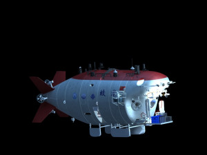 dragon boat submarine 3D Model