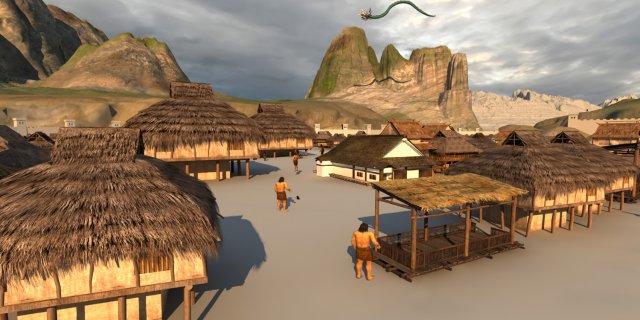 primitive tribe 3D Model .c4d .max .obj .3ds .fbx .stl .blend 