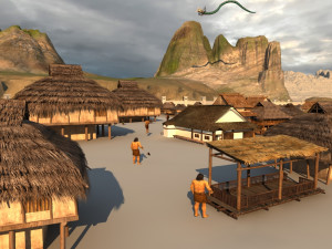 primitive tribe 3D Model