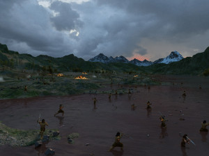 primitive tribe Modelo 3D