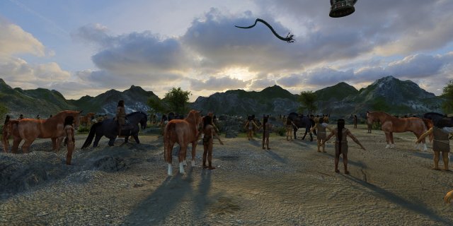 primitive tribe 3Dモデル .c4d .max .obj .3ds .fbx .stl .blend