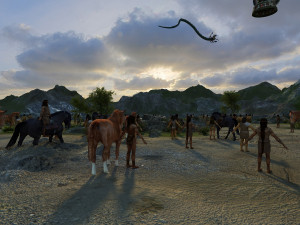 primitive tribe Modelo 3D