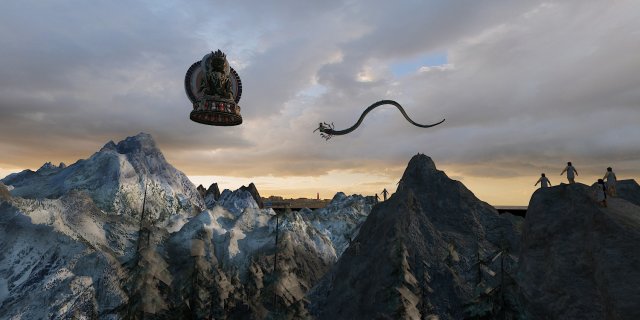 primitive tribe Model 3D .c4d .max .obj .3ds .fbx .stl .blend 