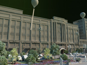 hotel 3D मॉडल