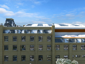 winter hotel 3D Model