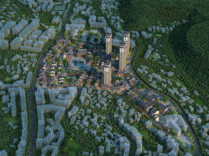 ancient construction scene 3D 모델