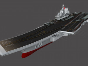 aircraft carrier 3Dモデル