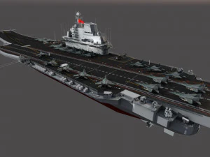 aircraft carrier 3D Model