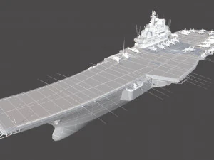 aircraft carrier 3D Model
