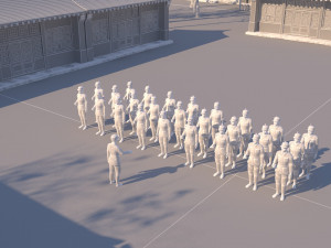 eighth route army 3D Model