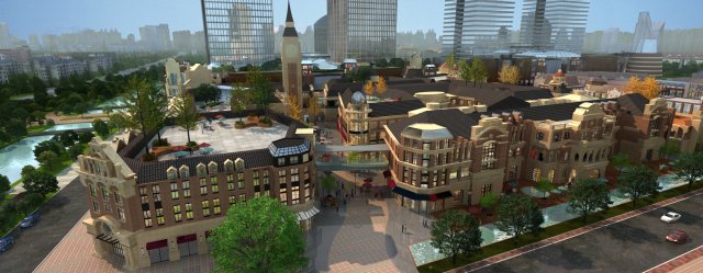 city building 3D Model .c4d .max .obj .3ds .fbx .stl .blend 